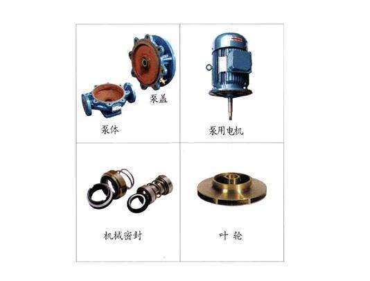 IRG型立式热水管道泵配件