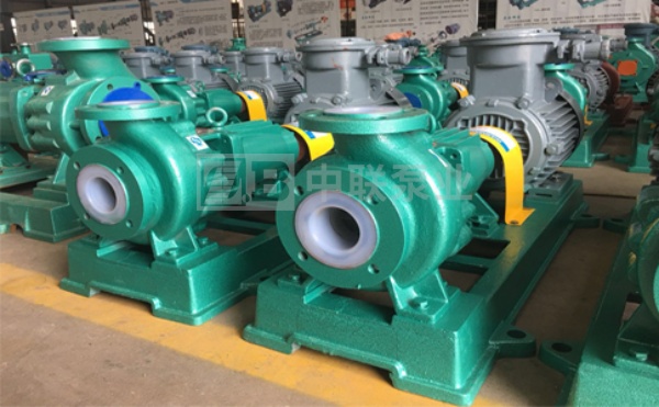 IHF型耐腐蚀氟塑料化工离心泵